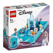 LEGO乐高迪士尼系列43189艾莎和水精灵诺克的故事书大冒险拼插积木玩具
