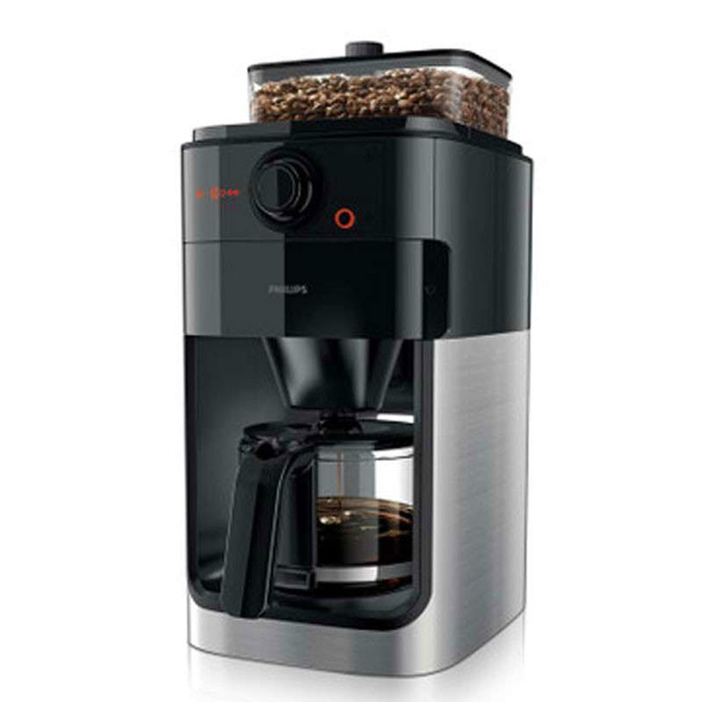 飞利浦（Philips） HD7761 黑色 香气和口感、专为烹煮新鲜咖啡豆而选用的集成研磨器 咖啡机