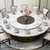卡里鳄KLE—YTR792大圆桌餐桌