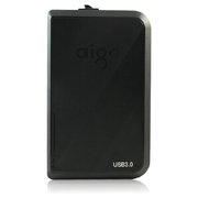 爱国者（Aigo）HD806 移动硬盘 USB3.0内嵌数据线 3维防震(黑色 500G标配)
