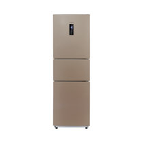 美的(Midea)  230升三门小冰箱无霜风冷净味家用小型电冰箱 BCD-230WTM(E) 阳光米