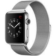 Apple Watch Series 2  42mm不锈钢表壳智能手表(不锈钢表壳 米兰尼斯表带)