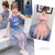 女童连衣裙夏装2021新款网红洋气中大童女孩儿童装短袖纱裙子夏季(粉色 120)