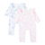 Petitkami2021秋冬婴童花卉印花网纱荷叶边长袖爬服哈衣连体衣(73 粉色套装)