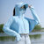 防晒衣女夏季2022新款防紫外线冰丝透气薄款披肩斗篷罩衫防晒服短(浅蓝色（衣+帽两件套款） 均码)