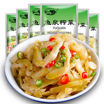 鱼泉双椒脆榨菜80g*6袋 下饭菜调味料开味菜咸菜重庆特产