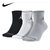 Nike耐克袜子男袜2022春季新款Jordan黑色三双装运动袜SX5544-010(SX5544-017 L)