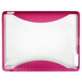 道瑞（x-doria）时尚双色双料iPad2超薄保护壳（透明 粉红）（适用于 ipad 2）