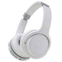 铁三角（Audio-technica）ATH-S200BT 头戴式密闭型蓝牙耳机 手机耳机 无线耳机 白色