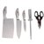 巧媳妇T-478-S6银雀2008六件套刀 水果刀 菜刀 砍骨刀 厨房套刀