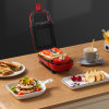 德国蓝宝（Blaupunkt）轻食烹饪机 家用多功能三明治机早餐机 简餐机 双面加热电饼铛BP-S1/BP-S2(Mini红 轻食机)