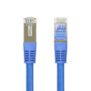 酷比客（L-CUBIC) LCLN6RRECSBU-0.5M 六类屏蔽纯铜网线/蓝色/0.5M