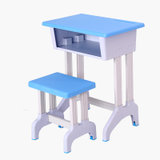 永岩钢木 塑料式学生课桌椅  YY-0072(蓝色（可指定） 默认)