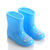 日韩儿童雨鞋糖果色立体卡通环保料学生宝宝幼儿雨靴防滑安全雨具(蓝色 26码/鞋内长17cm)