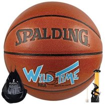 SPALDING/斯伯丁NBA PU篮球室内外用球74-140  赠气筒球包