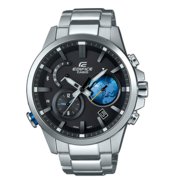卡西欧圆盘手表男士太阳能表 EQB-600D指针式蓝牙智能腕表(蓝色 大陆专柜)