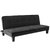 慧乐家（Fuanture）FNEJ-66056-1里高时尚折叠沙发床（黑色）