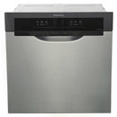 松下(Panasonic) 嵌入式抽屉洗碗机  80°高温除菌 电动洗碗机 独立加温烘干 银  NP-60F1MSA
