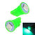 Merdia美蒂亚 LED牌照 示宽 行车 仪表 阅读灯 T10-1灯（一对）(T10-1灯-5050-绿光一对)