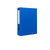 惠普生（NEWHOPSON）塑料档案盒A4牛皮纸文件资料盒财务凭证管理盒文件夹收纳盒 80MM(带夹)  5个装