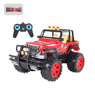 DZDIV遥控车塑料3030 越野车儿童玩具大型遥控汽车模型耐摔配电池可充电