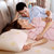 泰嗨（TAIHI）双人枕情侣夫妻枕泰国原装进口天然乳胶枕头枕芯1.35米乳胶护颈枕睡眠枕头(双人枕)