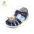 Disney迪士尼夏款凉鞋新款幼童公主鞋套脚男童女童宝宝鞋DH0332(16码参考脚长155mm 深蓝)