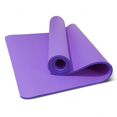 品佳 瑜伽垫初学者加长防滑男女士加厚加宽无味健身瑜珈垫子(紫色)