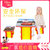 迪士尼(Disney)儿童餐桌椅塑料宝宝餐椅便携式游戏幼儿园桌赛车红色小桌(红色 汽车总动员系列)