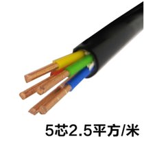 率龙电线电缆SL57国标电缆电线YJV5*2.5（单位：米）(默认)