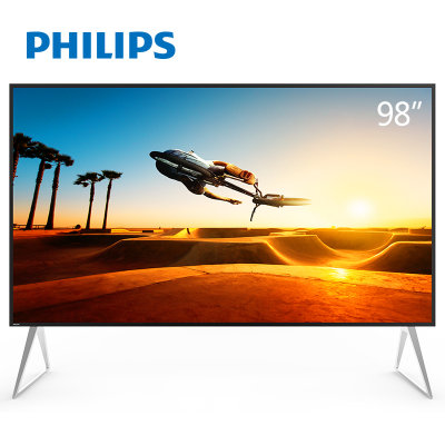 飞利浦（PHILIPS）98PUF7683/T3 98英寸 超大屏幕 金属边框智能语音4K超高清HDR 网络智能液晶电视