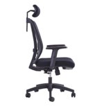 云艳YY-LCL1226 电脑椅家用转椅时尚简约休闲座椅办公会议椅可升降-黑色(默认 默认)