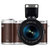 三星(Samsung)NX300M 套机(18-55mm) 微单相机折叠触摸屏(棕色 套餐二)
