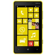 诺基亚（NOKIA）Lumia 820 3G手机（黄色）WCDMA/GSM