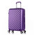 拉杆箱20英寸旅行箱万向轮24英寸行李箱女学生密码箱28英寸登机箱(紫色 24英寸)