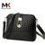 莫尔克（MERKEL）韩版新款时尚编织包贝壳包小包包斜挎包单肩包女士包女包LDE2022(黑色 小)