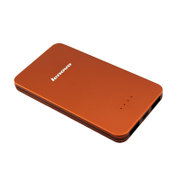 联想（Lenovo）PB410 移动电源聚合物 5000毫安 超薄手机通用充电宝 出门必备神器(橙色)