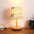圣菲特 北欧台灯卧室床头实木创意个性简约现代书房小台灯 sft1010(按钮开关)