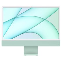 Apple iMac 24英寸 4.5K屏 新款八核M1芯片(8核图形处理器) 8G 512G SSD 一体式电脑主机 绿色 MGPJ3CH/A