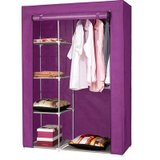 时尚多层卷帘式环保衣柜HBYW14125D(紫色)