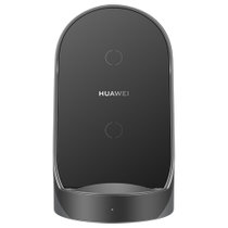 华为HUAWEI 原装立式无线充电器 40W超级快充/双重散热 适用于Mate 30/P4 0 Pro/iPhone 11 /XS 黑色套装CP62