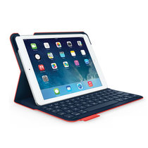 罗技（Logitech） ik610 ipad air无线蓝牙键盘盖保护套支架 (红色)