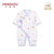 小米米minimoto婴儿宝宝棉长袖和式连身连体衣新生儿哈衣爬服(匹印花（小鸭子） 59cm（3-6个月）)