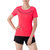 亚瑟士 新款 女运动T恤 跑步健身女式精英短袖 142543 深粉色(142543-0688 L)
