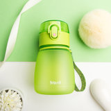 bianli倍乐夏季塑料水杯儿童学生直饮便携小巧迷你女士水瓶300ml(7323绿色300ML)
