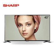 夏普(SHARP)LCD-40SF466A 40英寸 日本原装液晶面板 网络智能超高清Led平板电视机(40英寸送一年爱奇艺会员)