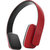 Leme EB20 蓝牙耳机 通话降噪 角度可调节 佩戴舒适 红色