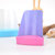 带专利儿童洗手辅助导水槽 洗手器(粉+紫色)