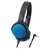 Audio Technica/铁三角 ATH-AR1iS 头戴式线控耳麦通用音乐耳机(蓝)