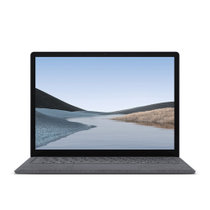 【三年原厂质保+win10专业版系统】微软 Surface Laptop 3 13.5 英寸/酷睿 i7/16GB/256GB/亮铂金（Alcantara 键盘）商用版